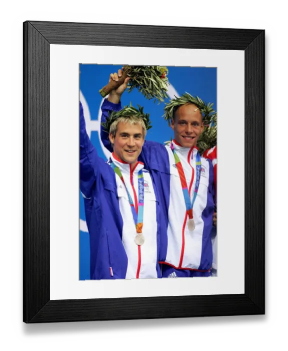 Framed Print : Peter Waterfield & Leon Taylor Framed Print : Peter Waterfield & Leon Taylor