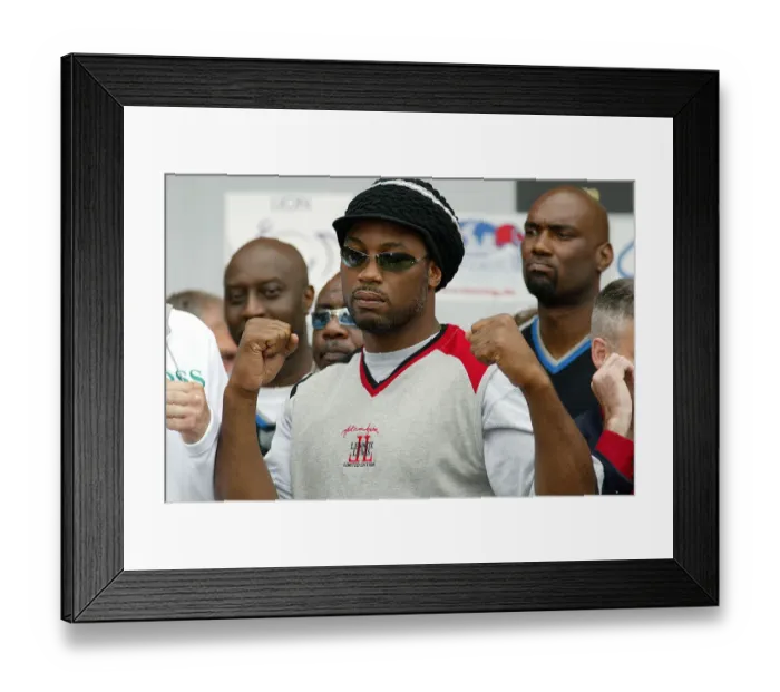 Framed Print : Lennox Lewis Framed Print : Lennox Lewis