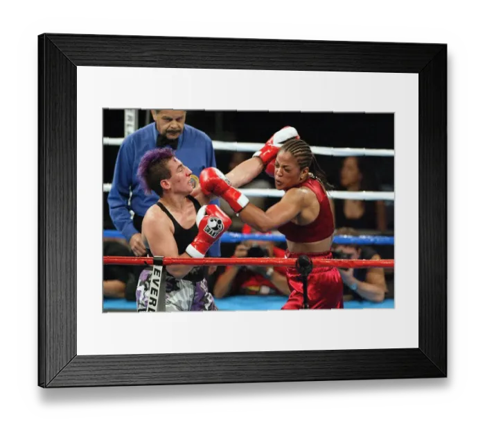Framed Print : Valerie Mahfood & Laila Ali Framed Print : Valerie Mahfood & Laila Ali