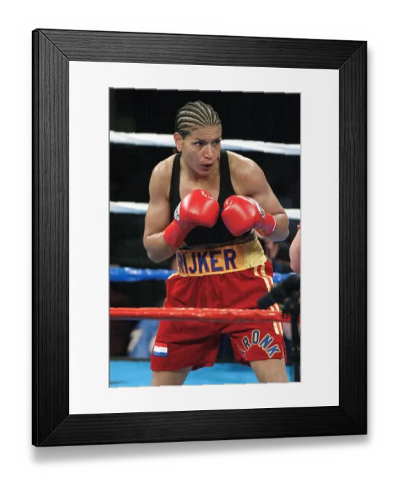 Framed Print : Lucia Rijker Framed Print : Lucia Rijker