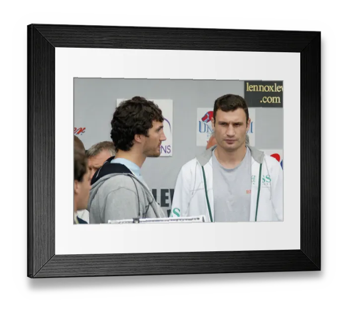 Framed Print : Wladimir & Vitali Klitschko Framed Print : Wladimir & Vitali Klitschko
