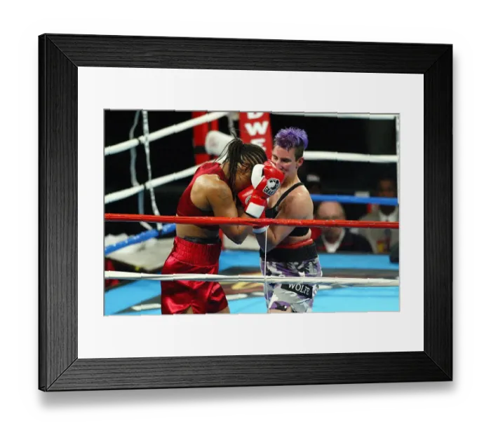 Framed Print : Laila Ali & Valerie Mahfood Framed Print : Laila Ali & Valerie Mahfood