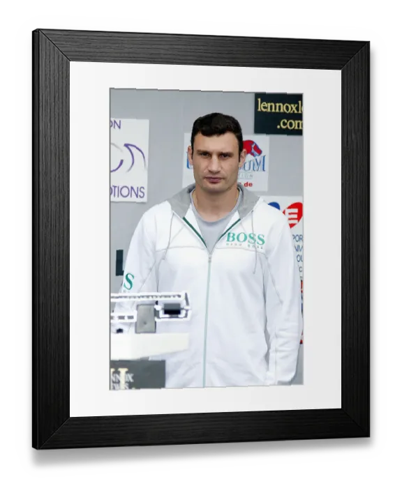 Framed Print : Vitali Klitschko Framed Print : Vitali Klitschko