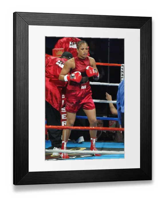 Framed Print : Laila Ali Boxer Lewis V Klitschko, Wbc / Ibo Fig Staples Centre Framed Print : Laila Ali Boxer Lewis V Klitschko, Wbc / Ibo Fig Staples Centre