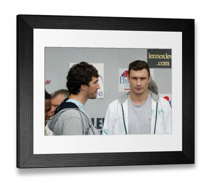 Framed Print : Wladimir & Vitali Klitschko Framed Print : Wladimir & Vitali Klitschko