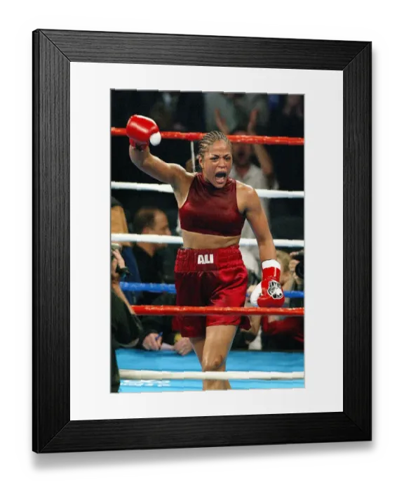 Framed Print : Laila Ali Boxer Lewis V Klitschko, Wbc / Ibo Fig Staples Centre Framed Print : Laila Ali Boxer Lewis V Klitschko, Wbc / Ibo Fig Staples Centre