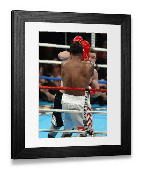 Framed Print : Lennox Lewis & Vitali Klischko Framed Print : Lennox Lewis & Vitali Klischko