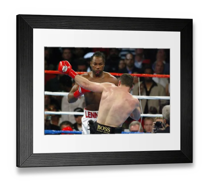 Framed Print : Lennox Lewis & Vitali Klitschko Framed Print : Lennox Lewis & Vitali Klitschko