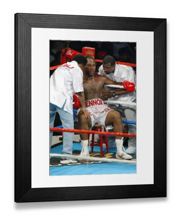 Framed Print : Lennox Lewis Framed Print : Lennox Lewis