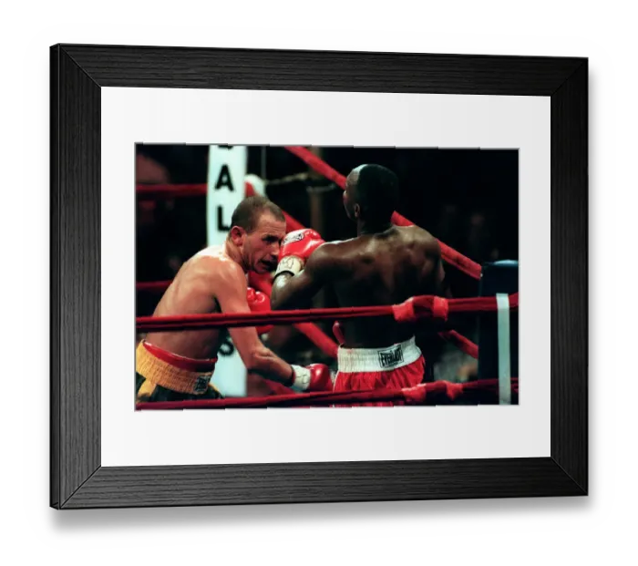 Framed Print : Paul Ingle V Junior Jones