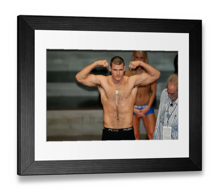 Framed Print : Michael Bisping