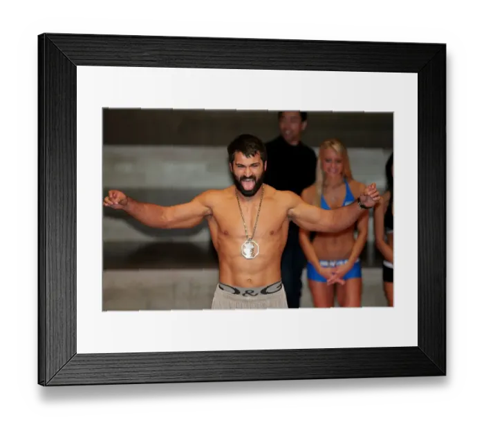 Framed Print : Ardrei Arlovski Framed Print : Ardrei Arlovski