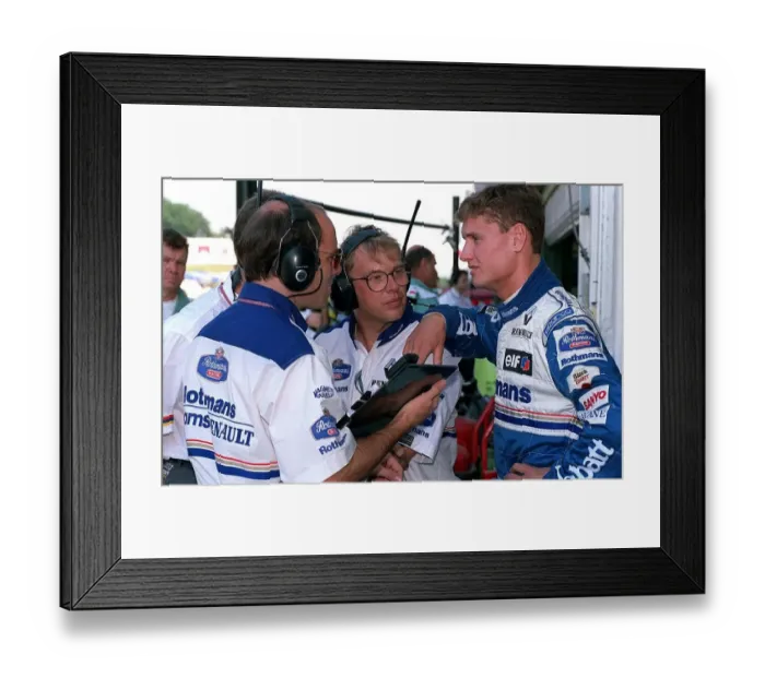 Framed Print : David Coulthard