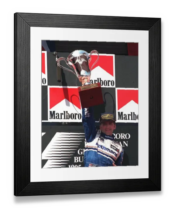 Framed Print : Damon Hill Framed Print : Damon Hill