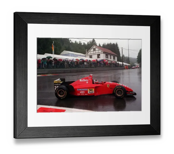 Framed Print : Gerhard Berger