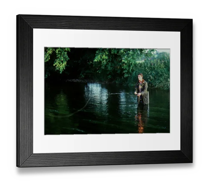 Framed Print : Trout Fishing Framed Print : Trout Fishing