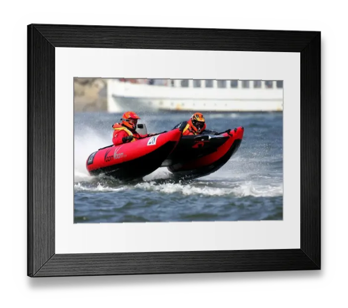 Framed Print : Sean Fisher & Bradleigh Bosman, England