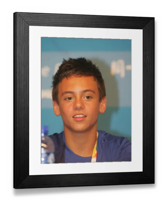 Framed Print : Tom Daley Diving Press Conference Diving Press Conference Olympic Stadium Framed Print : Tom Daley Diving Press Conference Diving Press Conference Olympic Stadium