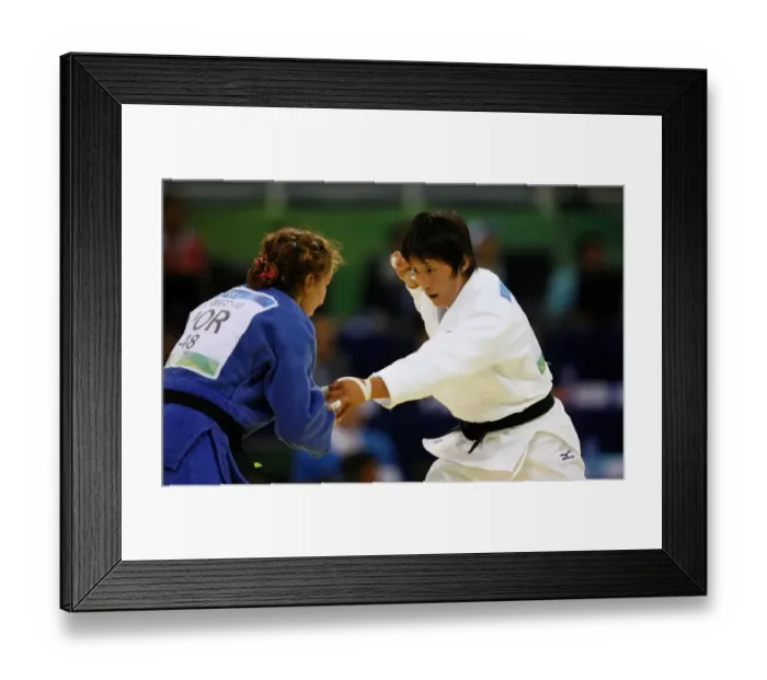 Framed Print : Ana Hormigo & Pak Ok Song Framed Print : Ana Hormigo & Pak Ok Song