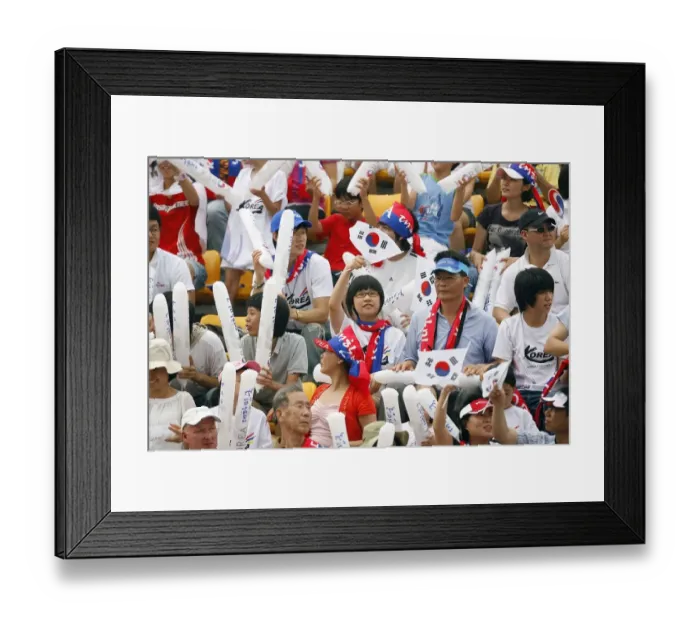 Framed Print : Korean Fans Framed Print : Korean Fans