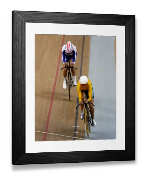 Framed Print : Rebecca Romero & Katie Mactier Framed Print : Rebecca Romero & Katie Mactier