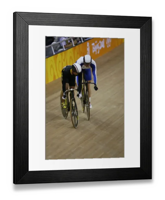 Framed Print : Chris Hoy & Mohd Azizulhasni Awang