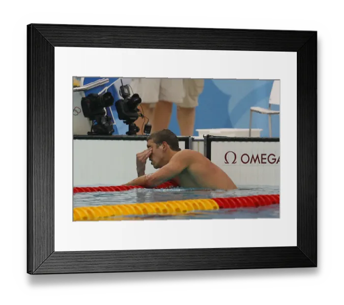 Framed Print : Michael Phelps