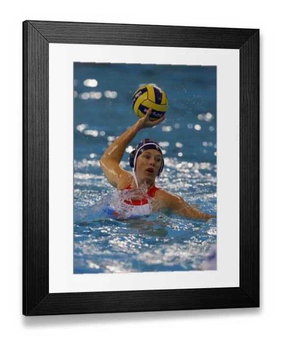 Framed Print : Womens Olympic Water Polo Framed Print : Womens Olympic Water Polo