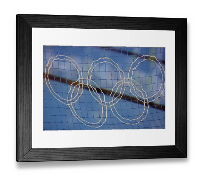 Framed Print : Olympic Rings Framed Print : Olympic Rings