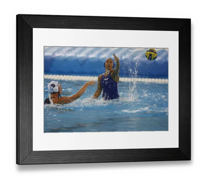 Framed Print : Womens Olympic Water Polo Framed Print : Womens Olympic Water Polo