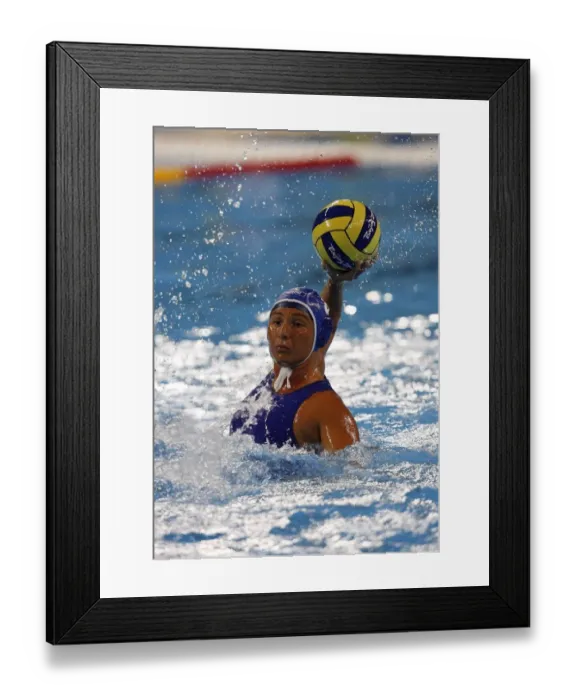Framed Print : Womens Olympic Water Polo Framed Print : Womens Olympic Water Polo