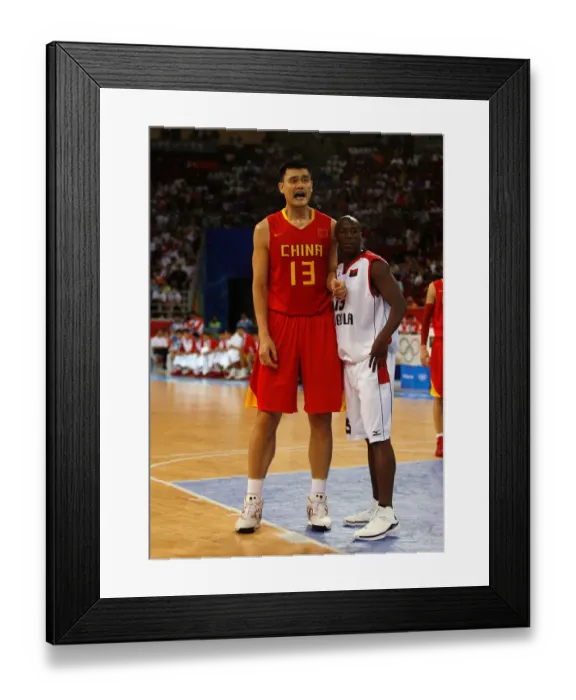 Framed Print : Ming Yao & Eduardo Mingas Framed Print : Ming Yao & Eduardo Mingas