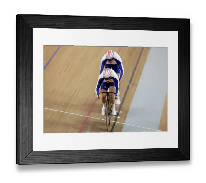 Framed Print : Chris Hoy & Jason Kenny Framed Print : Chris Hoy & Jason Kenny