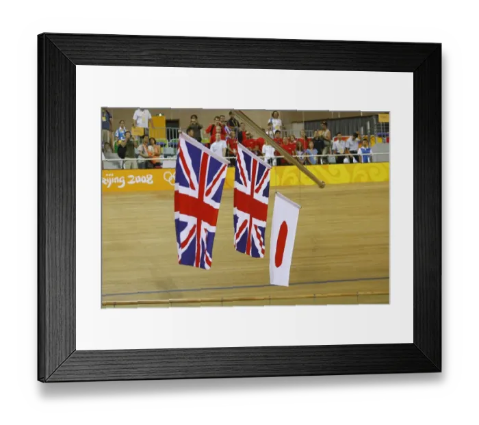 Framed Print : Union Jack Gold Framed Print : Union Jack Gold