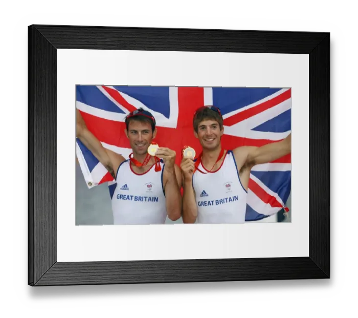 Framed Print : Mark Hunter & Zac Purchace Framed Print : Mark Hunter & Zac Purchace