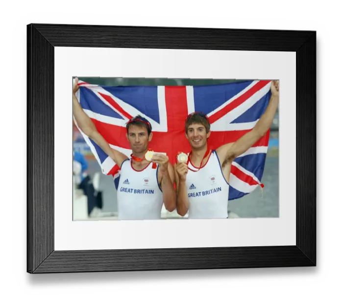 Framed Print : Mark Hunter & Zac Purchace Framed Print : Mark Hunter & Zac Purchace