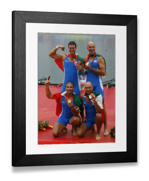 Framed Print : Luca Agamennoni, Simone Venier, Rossano Galtarossa & Sim Framed Print : Luca Agamennoni, Simone Venier, Rossano Galtarossa & Sim