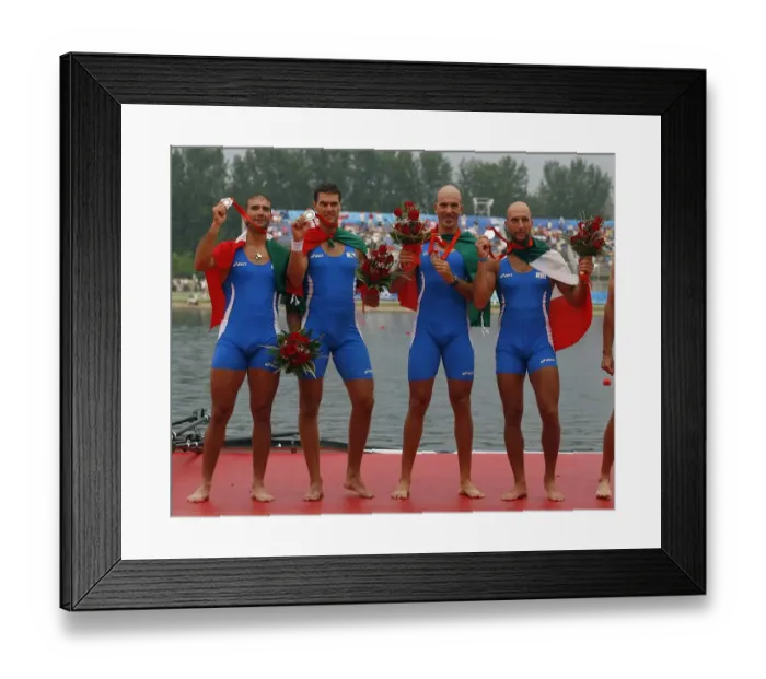 Framed Print : Luca Agamennoni, Simone Venier, Rossano Galtarossa & Sim Framed Print : Luca Agamennoni, Simone Venier, Rossano Galtarossa & Sim