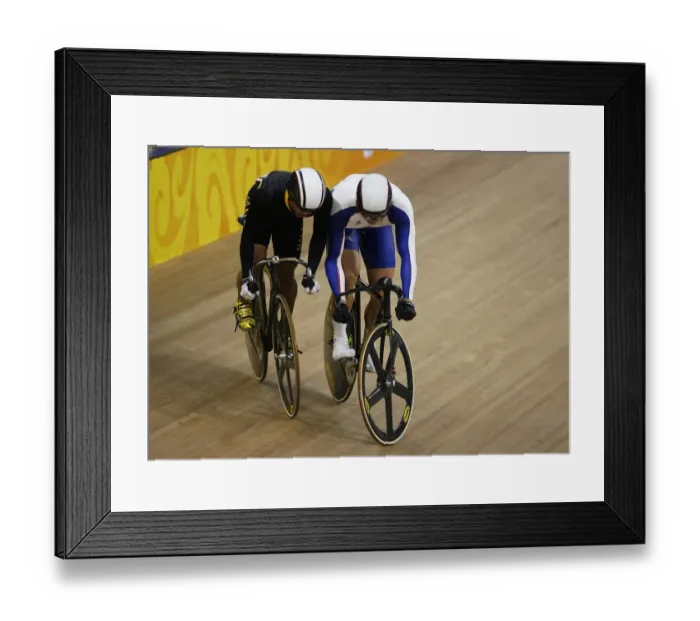 Framed Print : Chris Hoy & Mohd Azizulhasni Awang Framed Print : Chris Hoy & Mohd Azizulhasni Awang
