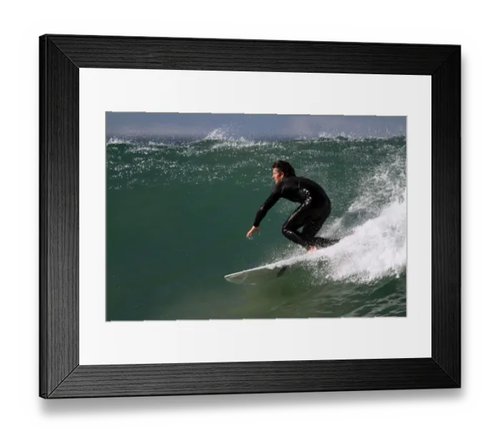 Framed Print : Local Surfer Framed Print : Local Surfer