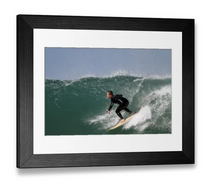 Framed Print : Local Surfer Framed Print : Local Surfer