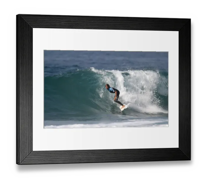 Framed Print : Surfer Practicing At Event Framed Print : Surfer Practicing At Event