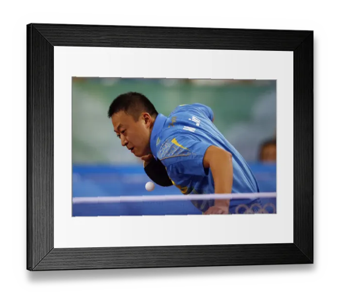 Framed Print : Ma Lin China Mens Table Tennis Olympic Stadium, Beijing, China 22 August 2008 Date Framed Print : Ma Lin China Mens Table Tennis Olympic Stadium, Beijing, China 22 August 2008 Date