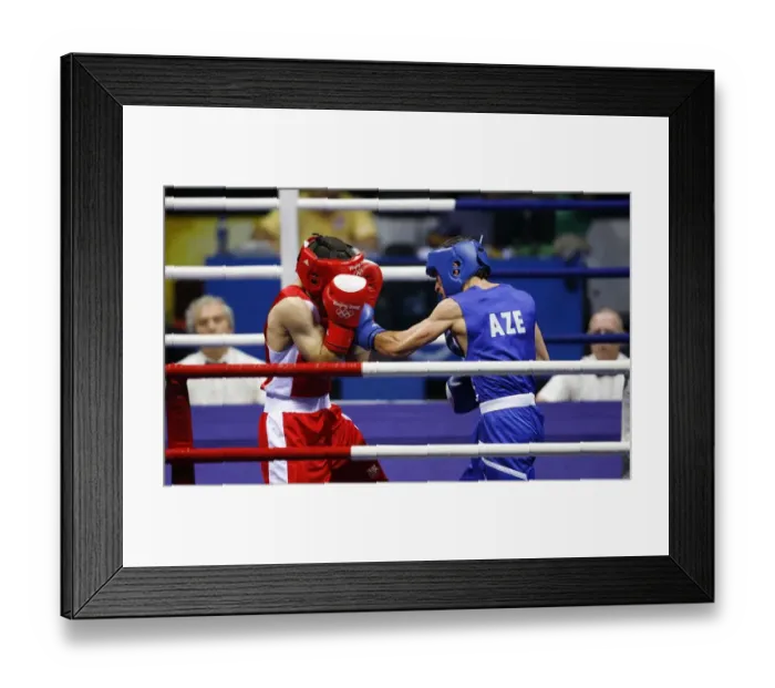 Framed Print : Khedafi Djelkhir V Shahin Imranov
