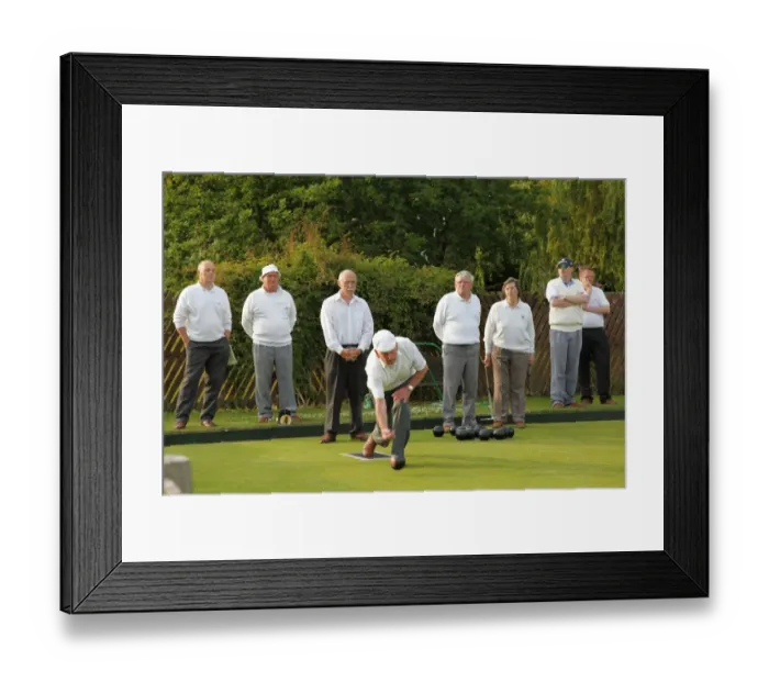 Framed Print : Local Bowlers Framed Print : Local Bowlers