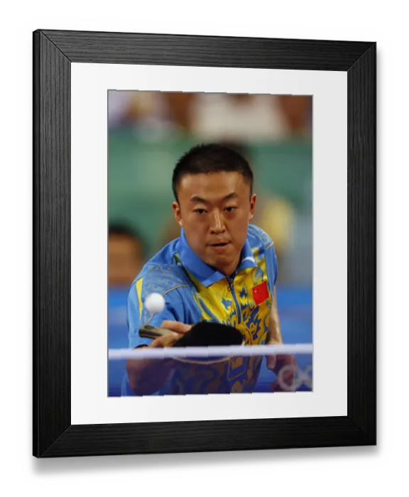 Framed Print : Ma Lin China Mens Table Tennis Olympic Stadium, Beijing, China 22 August 2008 Date Framed Print : Ma Lin China Mens Table Tennis Olympic Stadium, Beijing, China 22 August 2008 Date
