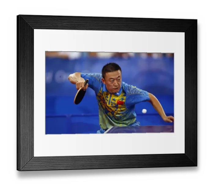 Framed Print : Ma Lin China Mens Table Tennis Olympic Stadium, Beijing, China 22 August 2008 Date Framed Print : Ma Lin China Mens Table Tennis Olympic Stadium, Beijing, China 22 August 2008 Date