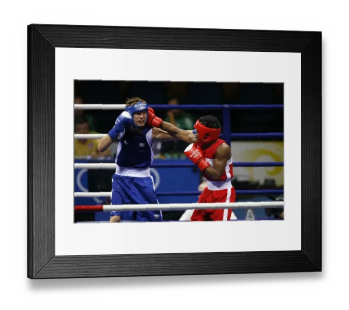 Framed Print : Felix Diaz V Alexis Vastine Framed Print : Felix Diaz V Alexis Vastine