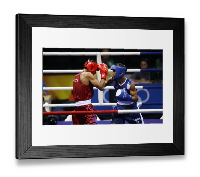 Framed Print : Manus Boonjumnong V Roniel Iglesias Sotolongo Framed Print : Manus Boonjumnong V Roniel Iglesias Sotolongo