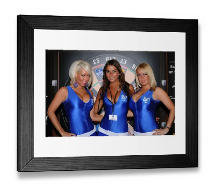 Framed Print : Blue Square Girls Framed Print : Blue Square Girls